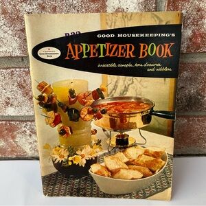3/$12! Good Housekeeping's Appetizer Book Vintage Cook Booklet 1958 Recipes PB